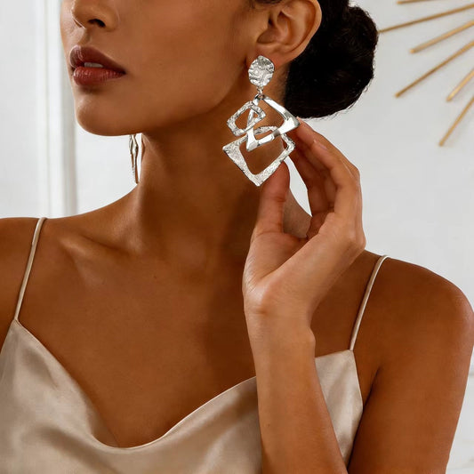 Vintage Hollow Earrings