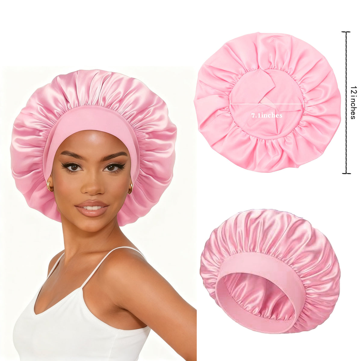 Sleeping Curly Night Hat