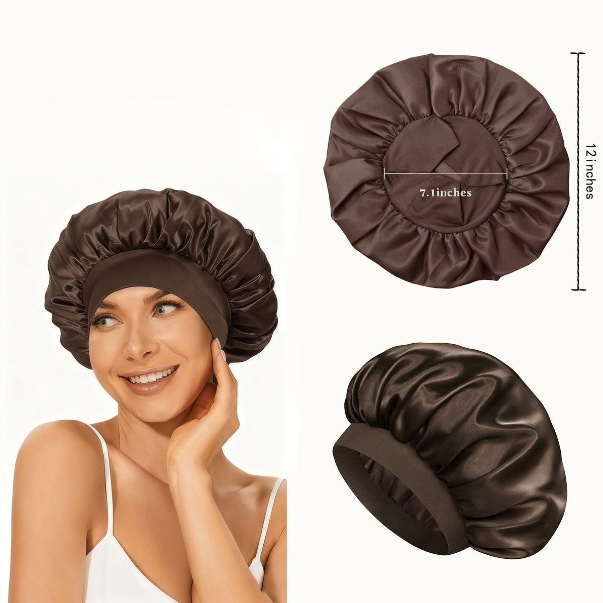 Sleeping Curly Night Hat